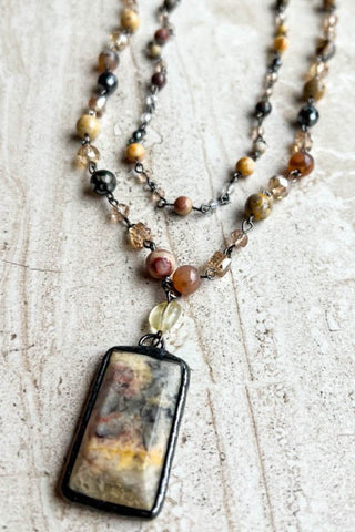 PEACEFUL & FREE SOUL JORNEY NECKLACE