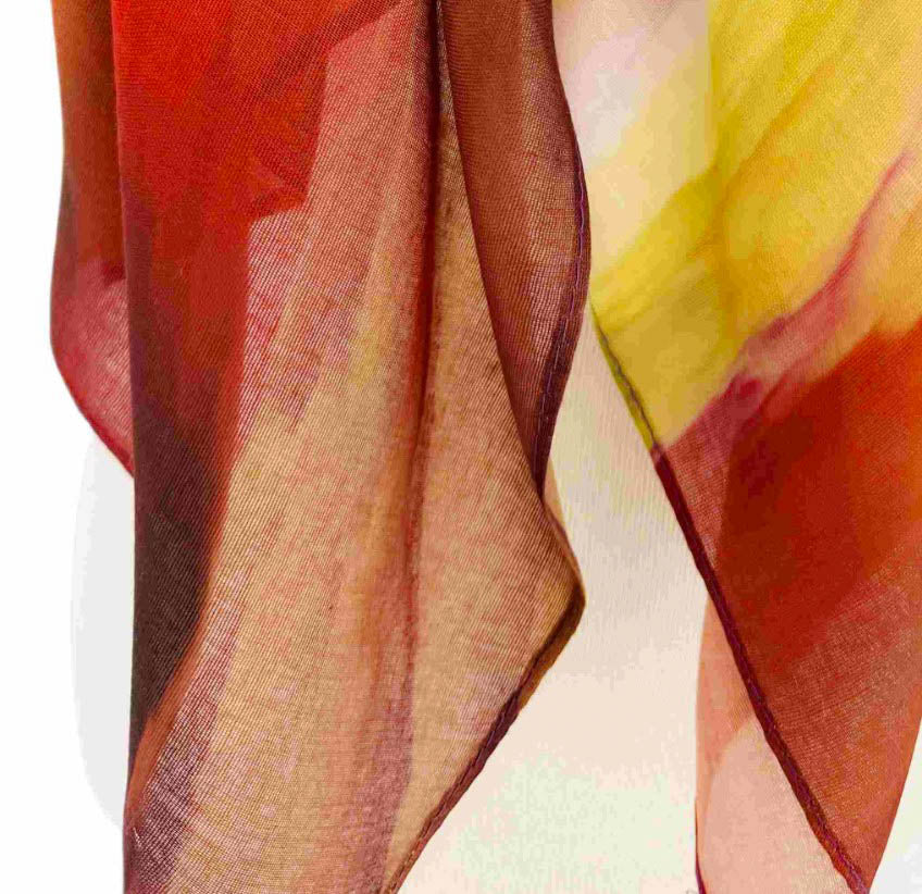 Oasis Desert Tie Dye Lightweight Scarf