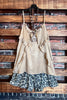 STYLE CRUSH TAUPE SATIN TOP --------------SALE