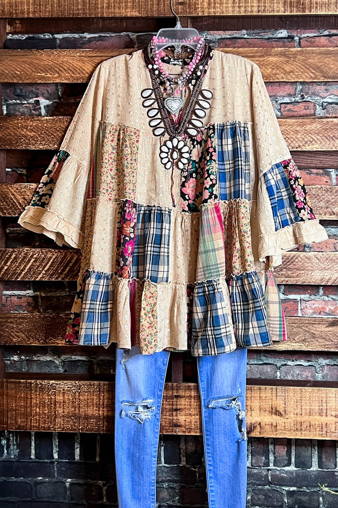 Graceful Beauty Multi-Color Tunic