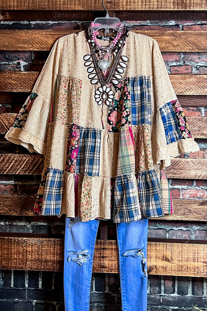 Graceful Beauty Multi-Color Tunic