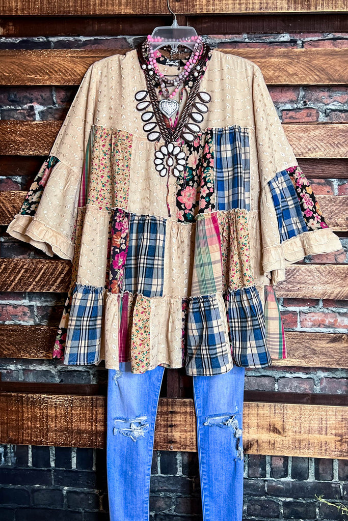 Graceful Beauty Multi-Color Tunic