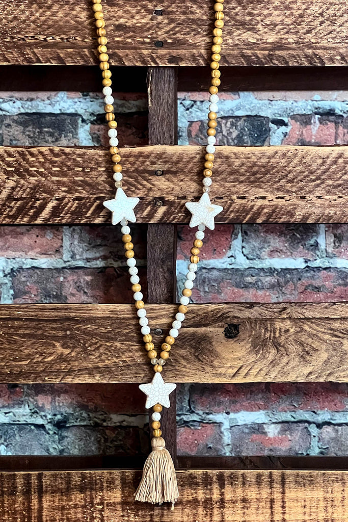 Songs of the Sky Long Stars Necklace