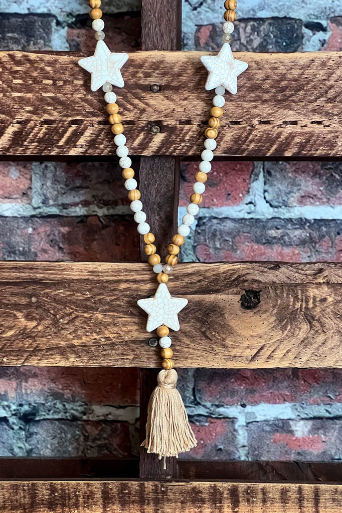 Songs of the Sky Long Stars Necklace