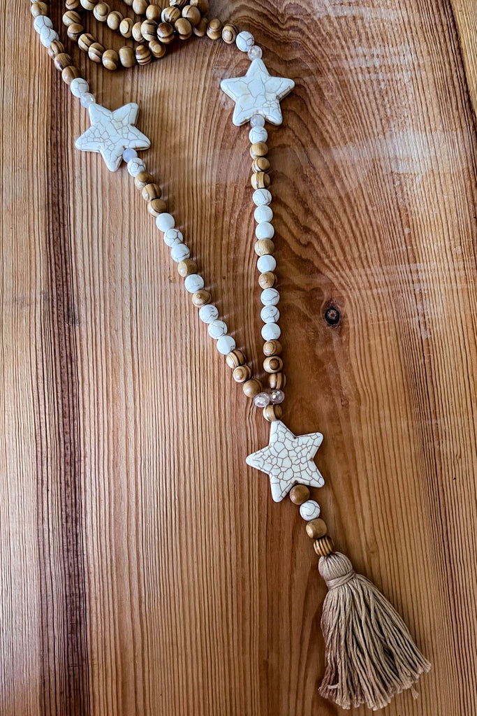 Songs of the Sky Long Stars Necklace