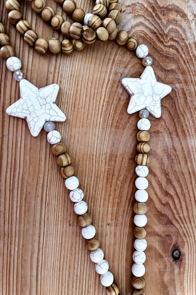 Songs of the Sky Long Stars Necklace