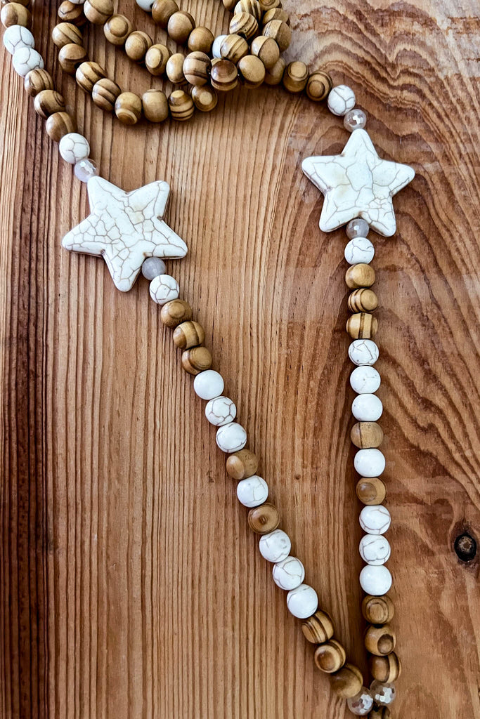 Songs of the Sky Long Stars Necklace