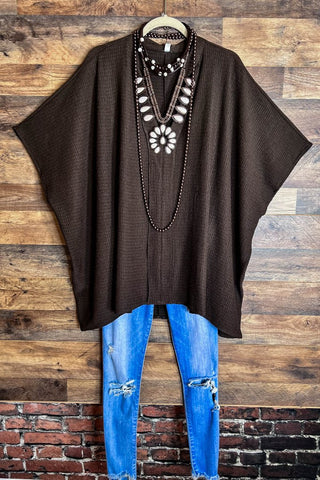 Dancing Through Life Lace Duster Cardigan in Black