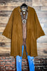 JUST THE SIMPLE THINGS RUSTIC CAMEL HOODIE CARDIGAN