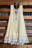 LOST IN LOVE VINTAGE BEIGE LACE TUNIC