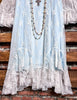 Moments To Treasure Blue & White Lace Dress (