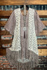 ORIGINAL BEAUTY BOHEMIAN CROCHET FRINGE VEST IN NATURAL