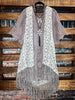 ORIGINAL BEAUTY BOHEMIAN CROCHET FRINGE VEST IN NATURAL