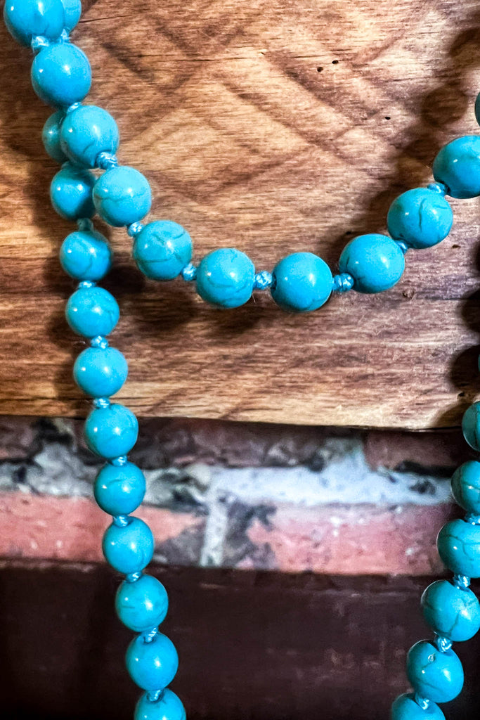 BLUE MOON TURQUOISE LAYERED NATURAL STONE SET