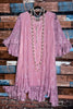 Moments To Treasure Mauve Lace Dress