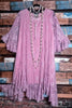 Moments To Treasure Mauve Lace Dress