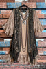 BEAUTIFUL LIKE ANGEL BROWN LACE & CROCHET VEST