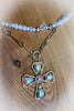 Fab Vintage Inspired Crystal Cross Necklace