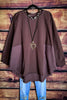 Free Spirit Boho 100% Cotton Brown Tunic