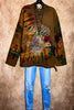 The Tree of Life Hoodie Sweater 100% Cotton in Brown & Multi