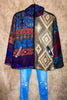 Journey Hoodie Quilted Knit Jacket in Multi-Color----------Sale