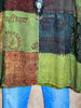 GENUINE SOUL PEASANT GREEN & MULTI-COLOR PATCHWORK TOP------SALE