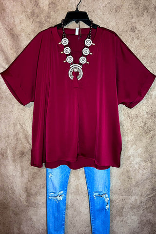 16-18 Size - Casual Perfect Day Comfy Tunic in Navy--------Sale