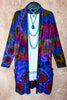 Take it Easy Purple Tie Dye Cardigan