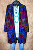 Take it Easy Purple Tie Dye Cardigan