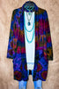 Take it Easy Purple Tie Dye Cardigan