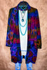 Take it Easy Purple Tie Dye Cardigan