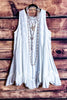 CITY OF LOVE EMBELLISHED TUNIC WHITE