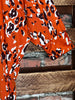 18-24 SIZE - LEOPARD PRINT TUNIC IN RUST ------------SALE