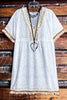 WHITE MOON BOHO DRESS COVER UP TUNIC