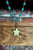 My Wish Upon A Star Necklace in Blue Turquoise