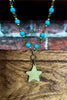 My Wish Upon A Star Necklace in Blue Turquoise