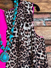 DREAMS OF YOU FUCHSIA & LEOPARD PRINT TOP