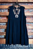 BEAUTIFUL LIFE TO LIVE BLACK TIERED SLEEVELESS DRESS