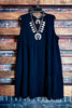 BEAUTIFUL LIFE TO LIVE BLACK TIERED SLEEVELESS DRESS