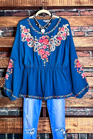 Sunrise Over The Canyon Boho Comfy Tunic in Rust