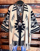 BOHO WESTERN BEAUTY COZY UP JACKET CARDIGAN IN NATURAL