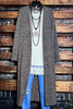 EASY LOOK COMFY COZY MAXI CARDIGAN IN MOCHA