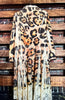 LET'S GO OUT IN STYLE FAB LEOPARD PRINT LACE JACKET CARDIGAN