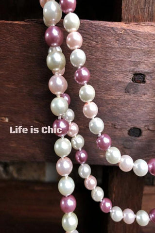 TOUCH OF MAGIC PEARLS LAYERED NECKLACE