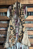 GYPSY BOHO SHABBY OVERSIZED VEST IN LEOPARD & TAUPE