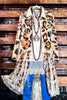 FABULOUS & STYLISH LEOPARD PRINT LACE LONG JACKET CARDIGAN