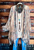 Like a Love Song Vintage-Inspired Lace Cardigan in Turquoise & Multi