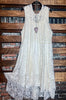 AIR OF ROMANCE VINTAGE INSPIRED LACE DUSTER VEST IN IVORY