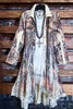 RUSTIC BEAUTY LACE JACKET CARDIGAN NATURAL & RUST