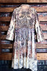 RUSTIC BEAUTY LACE JACKET CARDIGAN NATURAL & RUST